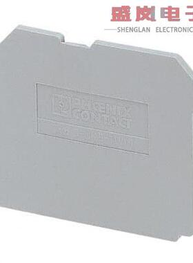 原装正品1923034[CONN TERM BLK END PLATE RAIL GRY]