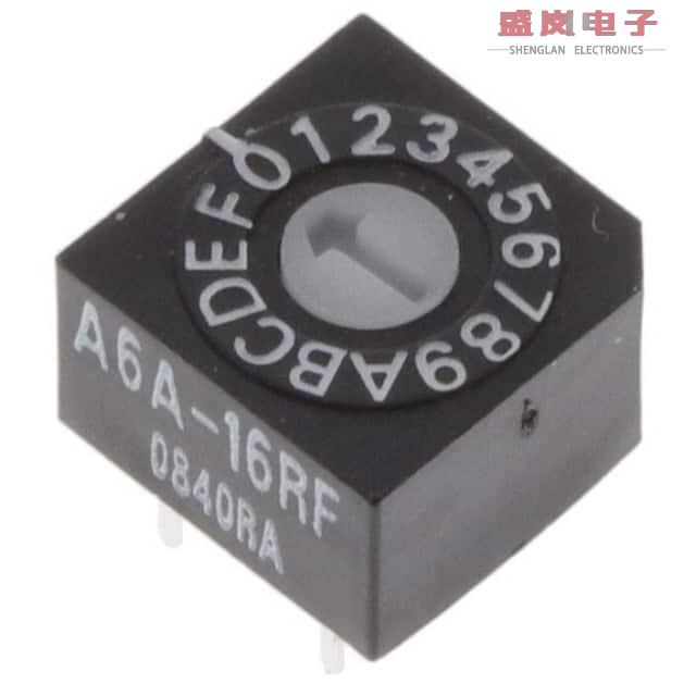 原装正品A6A-16RF[SWITCH ROTARY DIP HEX 100MA 28V]