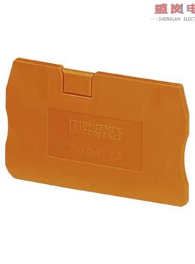 原装正品3032033[CONN TERM BLK END PLATE ORANGE]