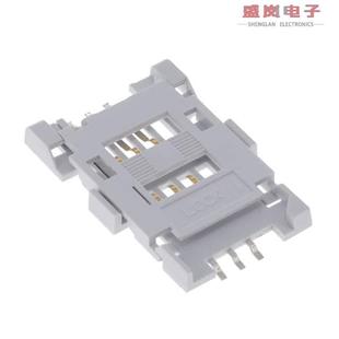 CONN SIM TYPE 正品 HINGED 7312S0815X01LF CARD 原装 SAM