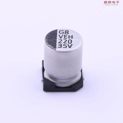 原装正品VEH221M1VTR-0810[贴片铝电解电容 20% - 35V