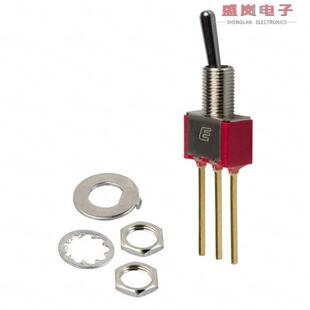 SWITCH TOGGLE SPDT 原装 20V 100SP1T1B1M51REH 0.4VA 正品