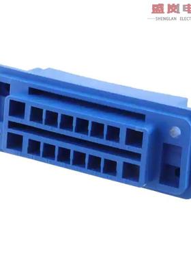 原装正品172059-1[CONN PLUG HSG DRAWER 16POS BLUE]
