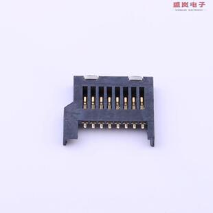 原装正品XKTF-004[拔插式 SD卡(TF卡) 卡座 8P全塑型]