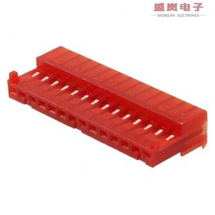 14POS TIN 22AWG IDC RCPT CONN 643813 正品 原装