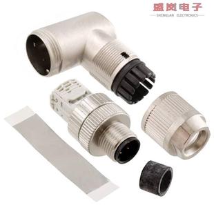 CONN PLUG IDC 正品 GOLD 1553624 4POS 原装 MALE