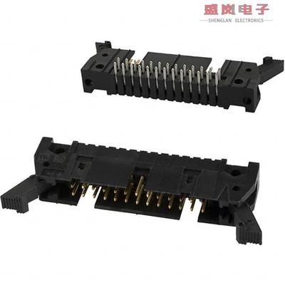 原装正品5499913-6[CONN HEADER R/A 26POS 2.54MM]