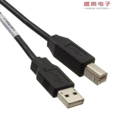 原装正品1487596-2[CBL USB2.0 A PLUG TO B PLG 4.92']