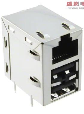 原装正品1888371-1[CONN MOD JACK 8P8C R/A SHIELDED]