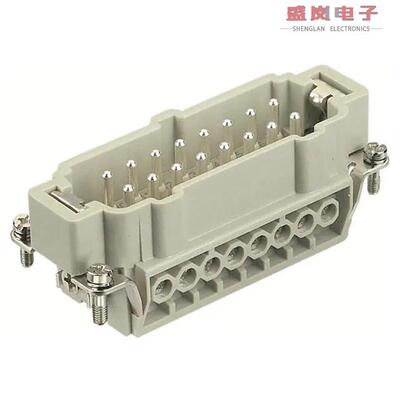 原装正品09330162601[INSERT MALE 16POS+1GND SCREW]