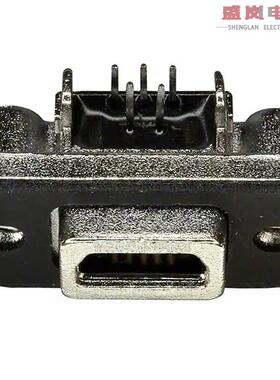 原装正品MUSBE15134[CONN RCPT USB2.0 MINI AB PCB R/A]