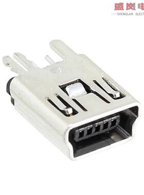 原装正品2041517-1[CONN RCPT USB2.0 MINI B VERT]