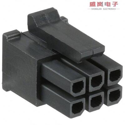 原装正品0430250600[CONN RECEPT 6POS 3MM VERT DUAL]