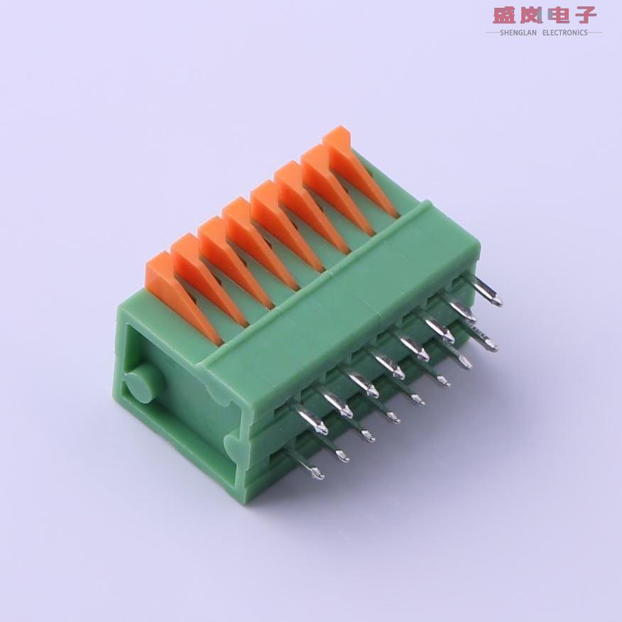 原装正品KF141V-2.54-8P[2.54mm 每排P数:8 铜 环