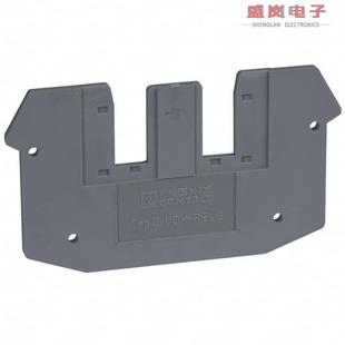 END 2777027 GRY RAIL PLATE BLK TERM CONN 正品 原装