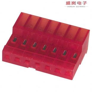 640440 正品 TIN 7POS RCPT IDC 原裝 22AWG CONN