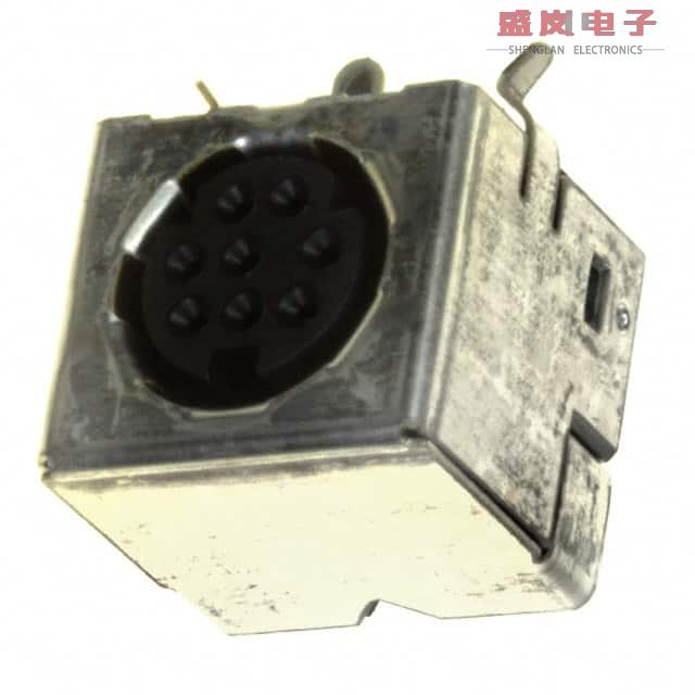 原装正品1658998-1[CONN RCPT FMALE MINI DIN 8P SLDR]