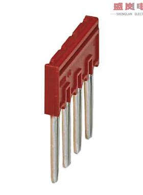 原装正品3001595[JUMPER TERM BLK 4POS FLAT PIN]