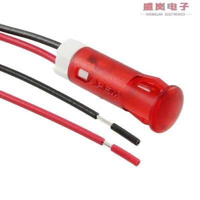 原装正品QS63XXR12[INDICATOR 6MM FIXED RED 12V WIRE]