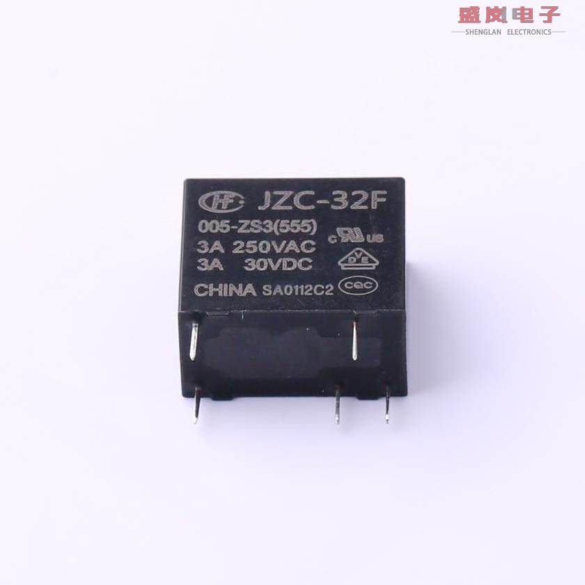 原装正品JZC-32F/005-ZS3(555)[功率继电器 3A SPDT 5VDC]