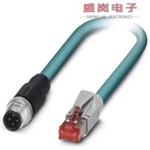CABLE CAT5E PLUG 原装 .5M 1403497 RJ45 正品