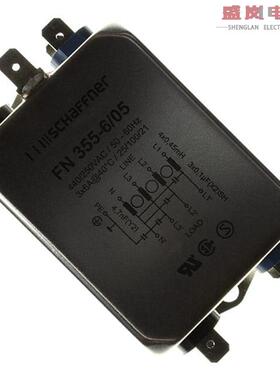 原装正品FN355-6-05[LINE FILTER 6A CHASSIS MOUNT]