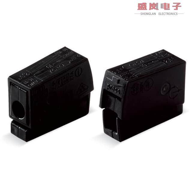 原装正品224-104[PUSHWIRE INLINE CONNECTOR; BLACK]