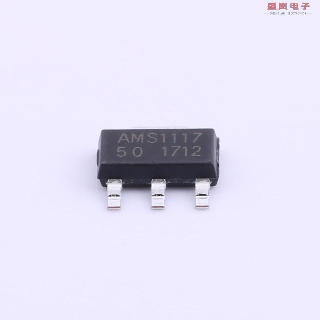 原装正品AMS1117-5.0[Vin=18V Vout=5V 1A 60dB@(120Hz)]