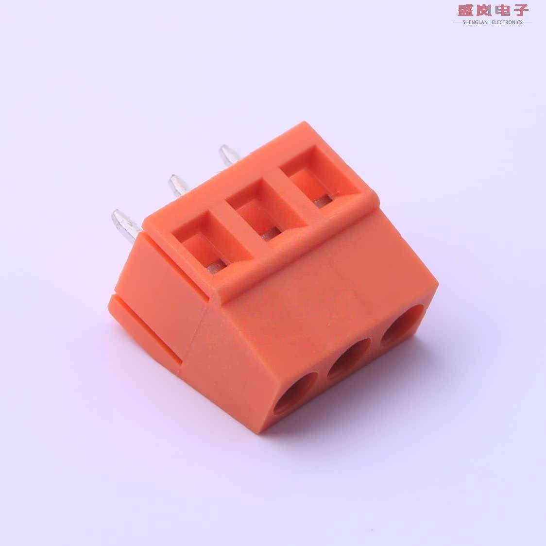 原装正品DB128V-5.0-3P-OG-S[5mm 排数:1 每排P数:3 直针]