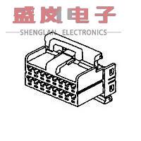 CONN 3.81MM 正品 16POS 174147 HSG 原装 PLUG