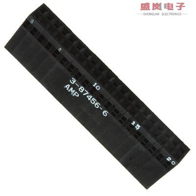 原装正品3-87456-6[CONN HOUSING 40POS .100 DUAL]