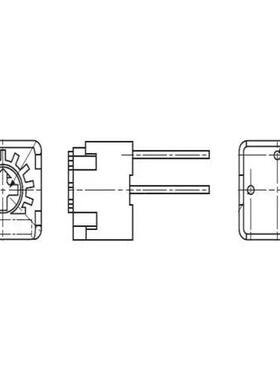 原装正品CT-6EP204[精密微调电阻 200K 10% 0.5W 100pp