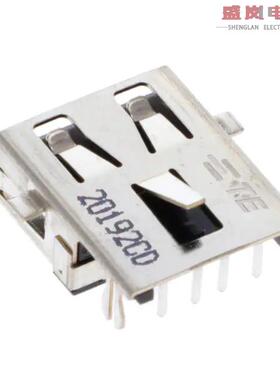 原装正品1746311-1[CONN RCP USB2.0 TYPEA 4POS TH RA]