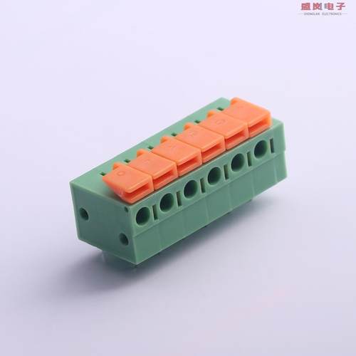 原装正品KF142R-5.08-6P[5.08mm 每排P数:6 铜 环