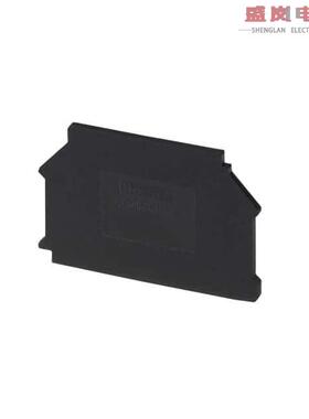 原装正品3000543[CONN TERM BLK END PLATE BLACK]