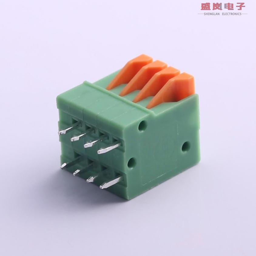 原装正品KF141V-2.54-4P[2.54mm 每排P数:4 铜 环