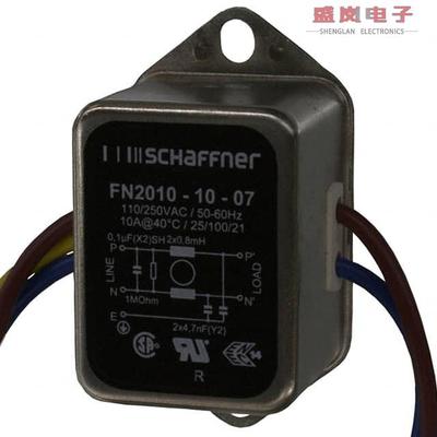 原装正品FN2010-10-07[LINE FILTER 250VAC 10A CHASS MNT]