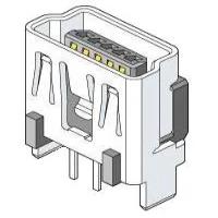 原装正品500075-0517[USB USB Mini-B Recept Ve