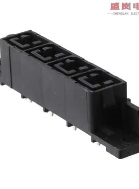 原装正品556881-4[CONN RCPT 4POS 11.18MM PCB SLDR]