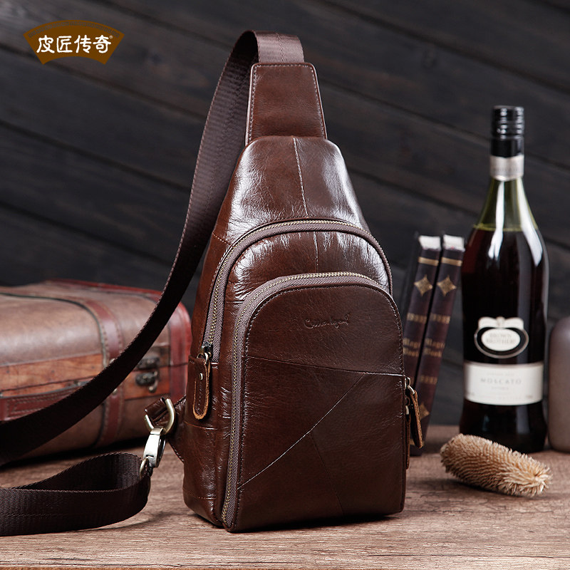 斜挎男士胸包2024新款真皮高级感小众设计单肩爆款小背包女式腰包,箱包皮具/热销女包/男包,男士包袋,淘宝优惠券,粉丝福利购,淘宝优惠卷