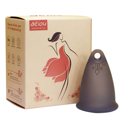 AEIOU月经杯带拉环替代卫生巾