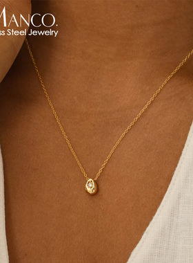 eManco简约时尚几何圆形小众