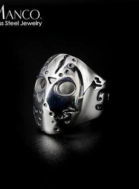 eManco欧美新款男士个性不锈钢