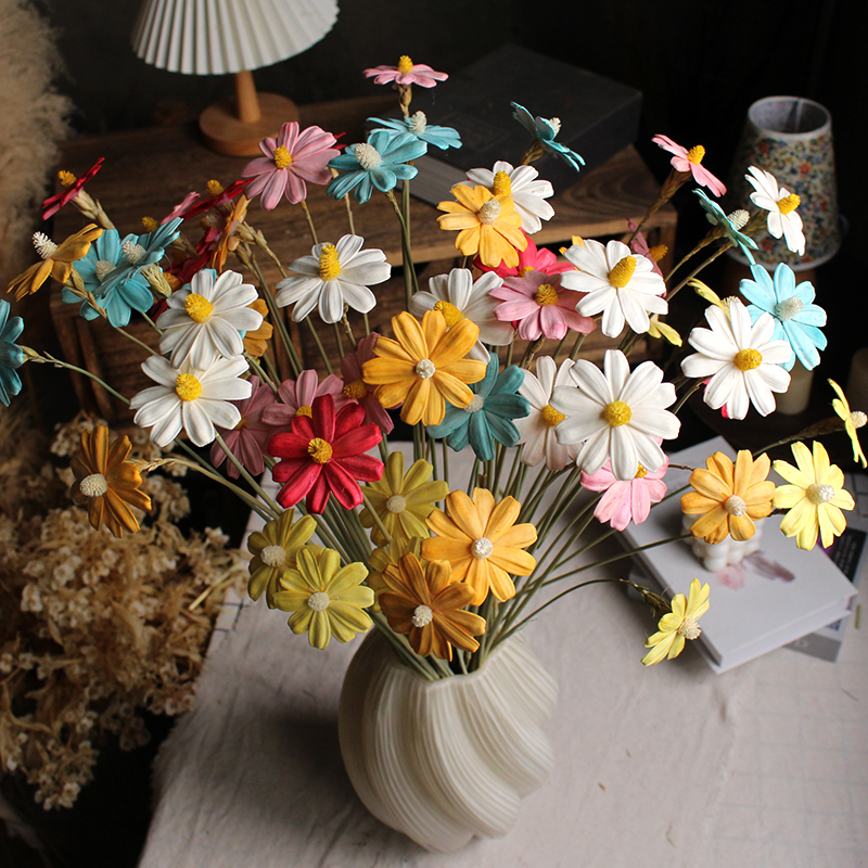 瓜子花干花diy手工真花插花装饰