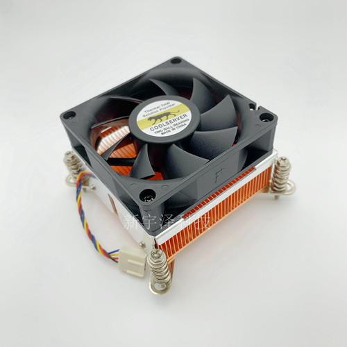 金钱豹全铜2u服务器cpu接口下吹