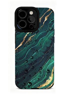 绿色水墨涂鸦渲染适用苹果17 16 15 14 13 12 11手机壳x华为mate70 60 50 4030创意p80全包nova14荣耀400男女