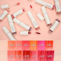 Mc Hanshe Korea Yue Shi phong cách 吟 Camellia lip glaze lip lip lipstick không tẩy trắng giữ ẩm lâu - Son bóng / Liquid Rouge 	son bóng 3ce có màu