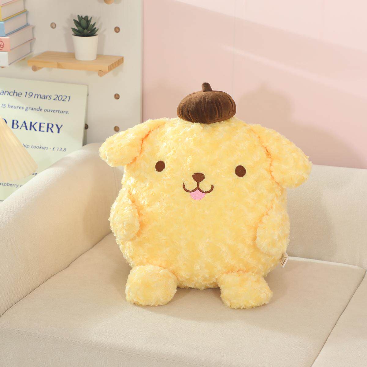 卡通少女心软萌布丁狗毛绒玩具
