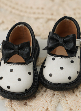 BJD娃鞋 熊妹mdd 兔豆豆 QBaby四分六分小六分蝴蝶结娃鞋 现货