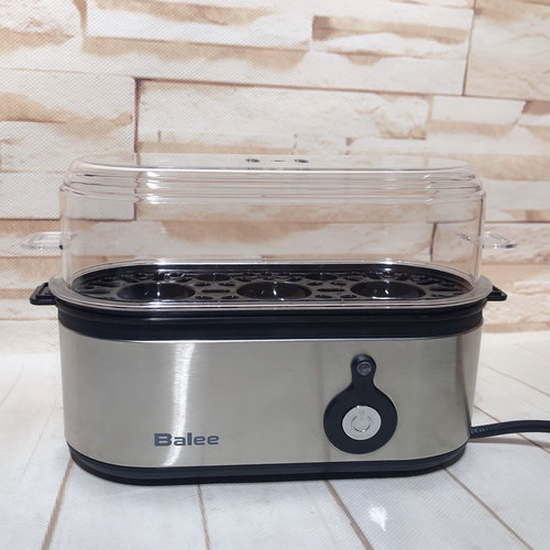 欧美Egg Cooker煮蛋器 蒸蛋器 Egg Boiler 不锈钢 自动断电防干烧